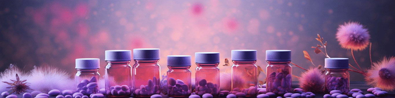 image of different drug pills on a surface