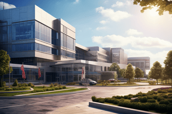 Image of The Ottawa Hospital Civic Campus in Ottawa, Canada.