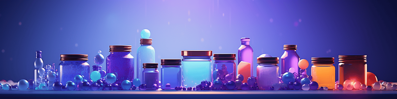 image of different drug pills on a surface