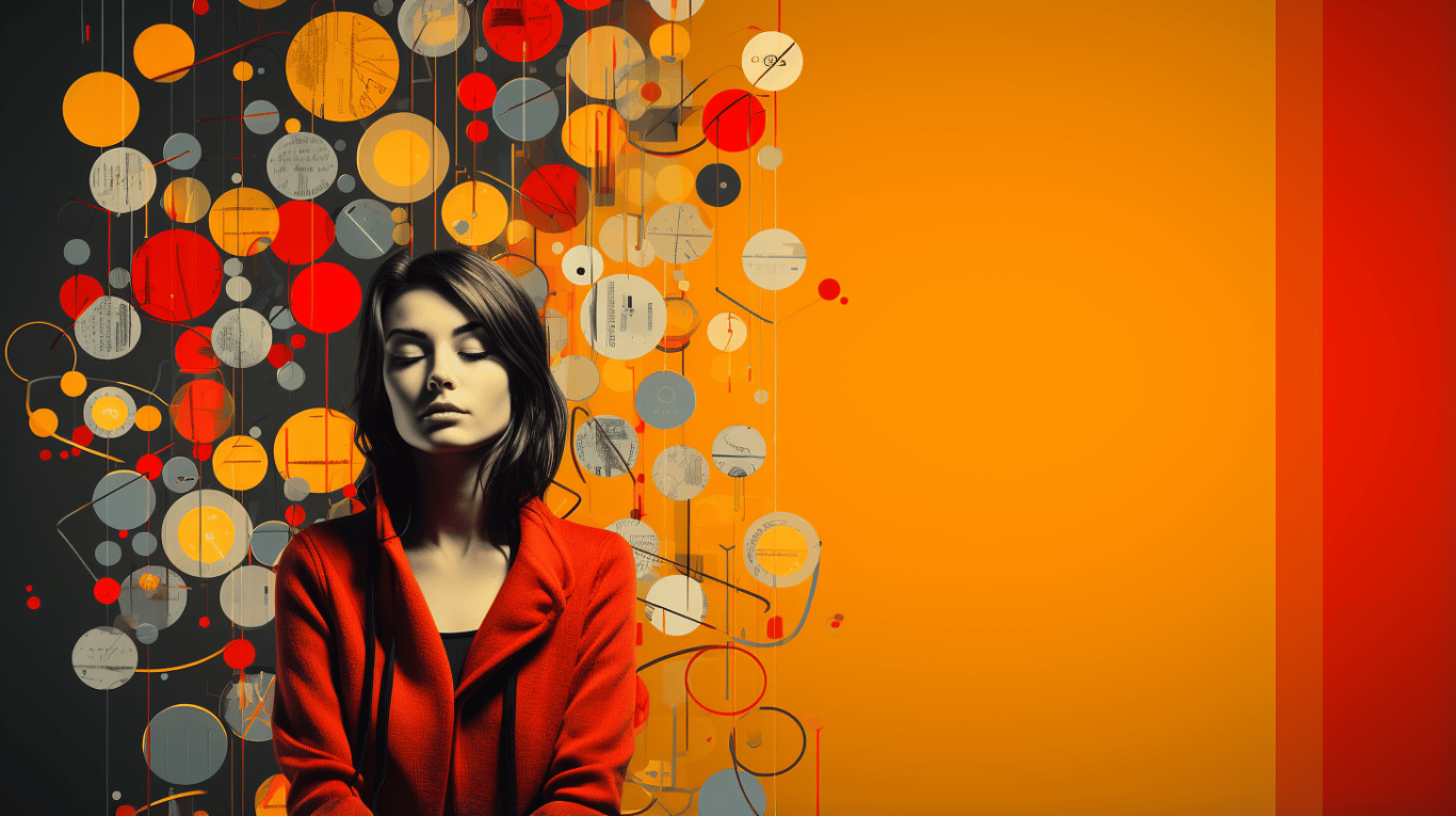 abstract image of a patient experiencing side effect