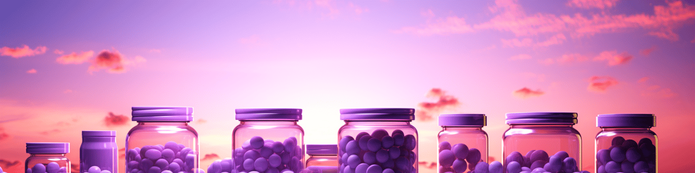 image of different drug pills on a surface