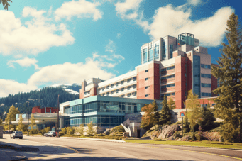Image of British Columbia Cancer Agency Center for the Southern Interior in Kelowna, Canada.