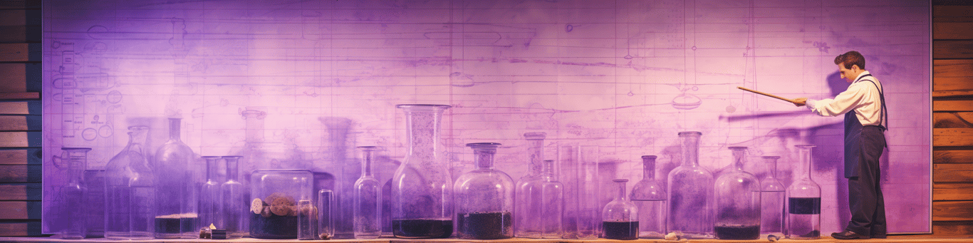 image of a doctor in a lab doing drug, clinical research