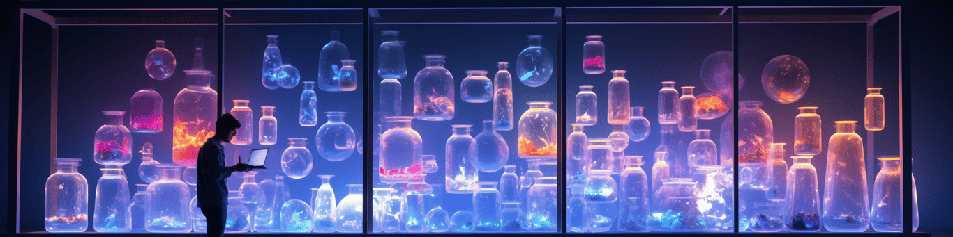 image of a doctor in a lab doing drug, clinical research