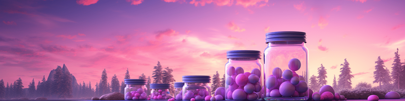 image of different drug pills on a surface