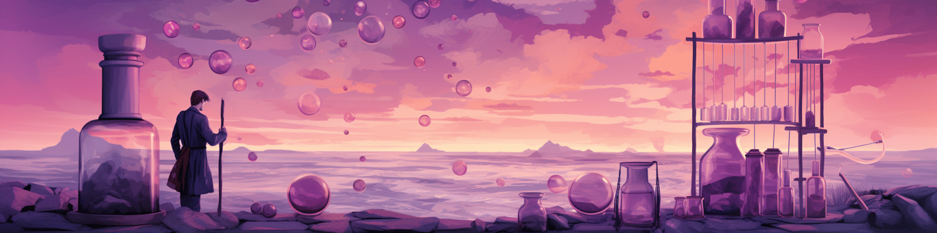 image of a doctor in a lab doing drug, clinical research