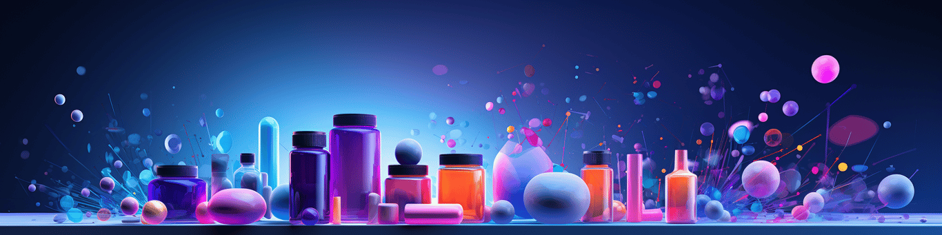 image of different drug pills on a surface