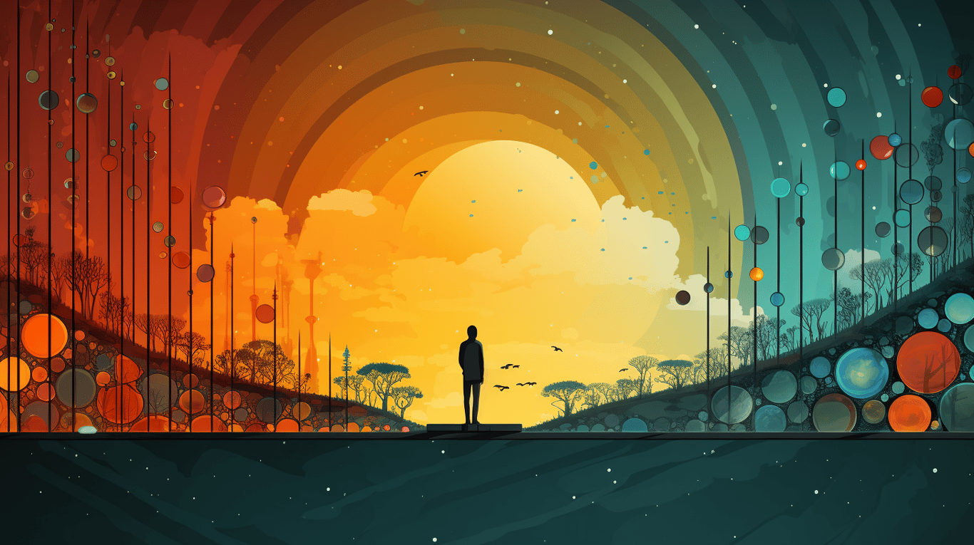 abstract image of a patient experiencing side effect