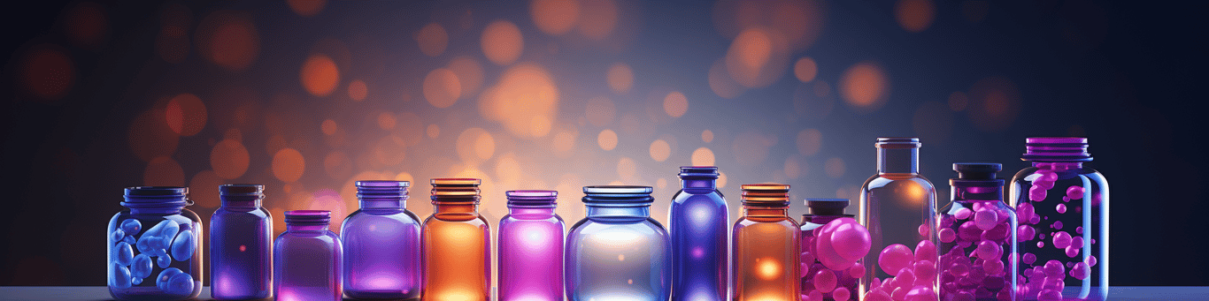 image of different drug pills on a surface