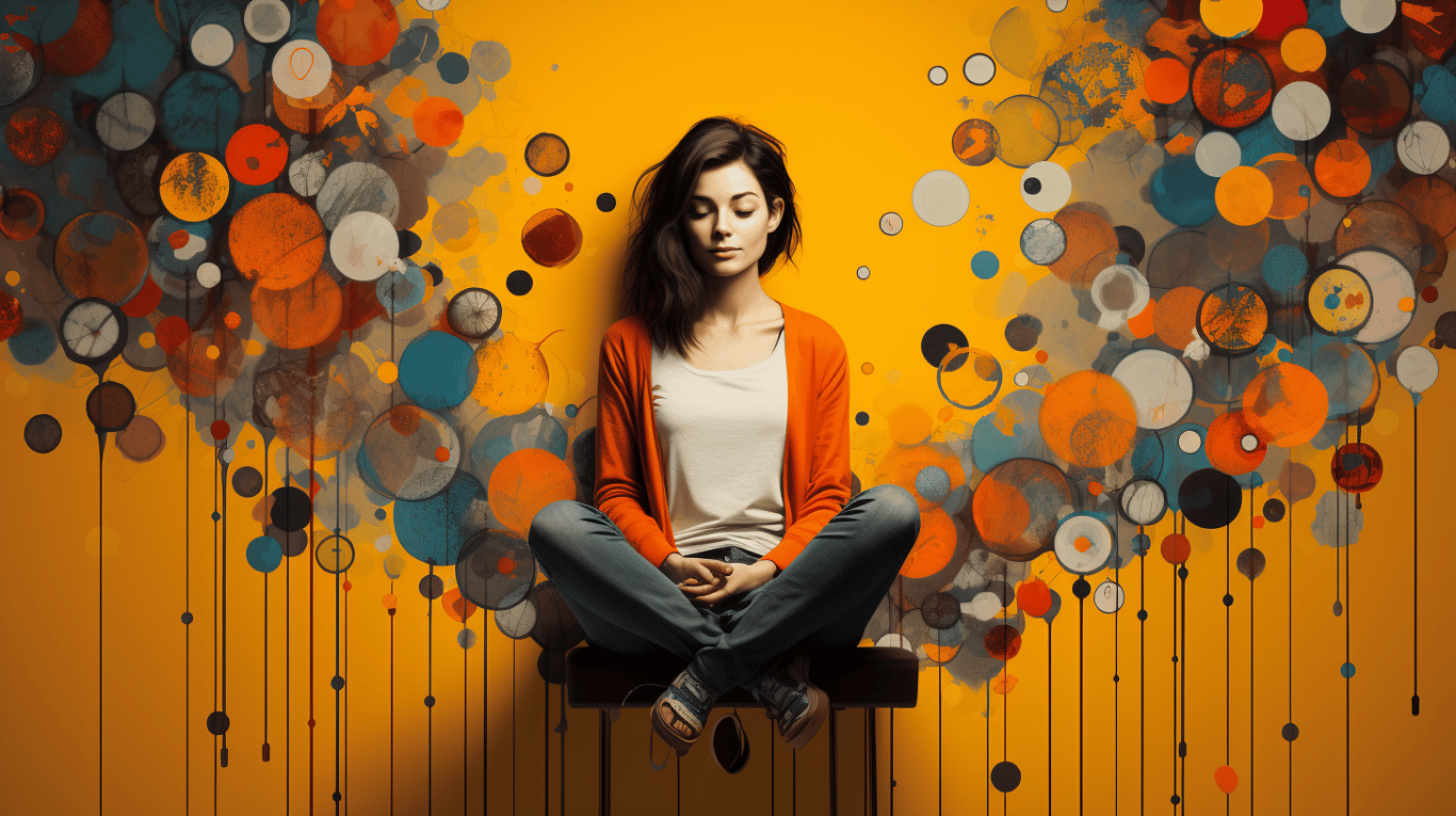 abstract image of a patient experiencing side effect