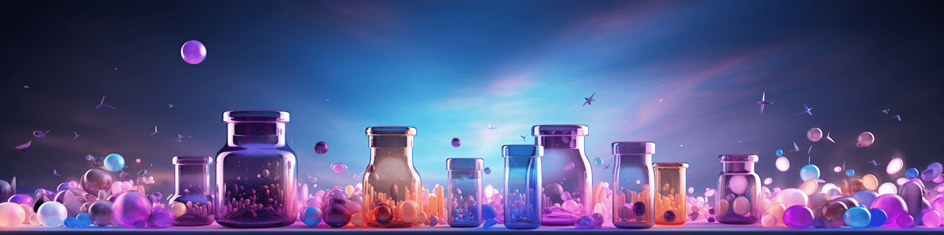 image of different drug pills on a surface