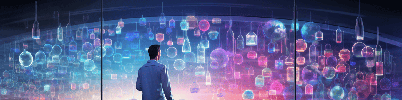 image of a doctor in a lab doing drug, clinical research