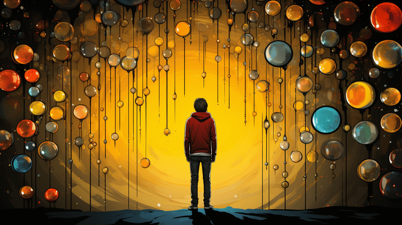 abstract image of a patient experiencing side effect