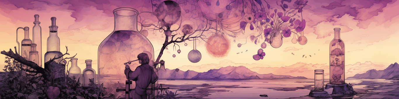 image of a doctor in a lab doing drug, clinical research