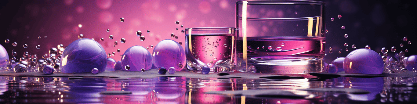 image of drug pills surrounding a glass of water symbolizing drug consumption