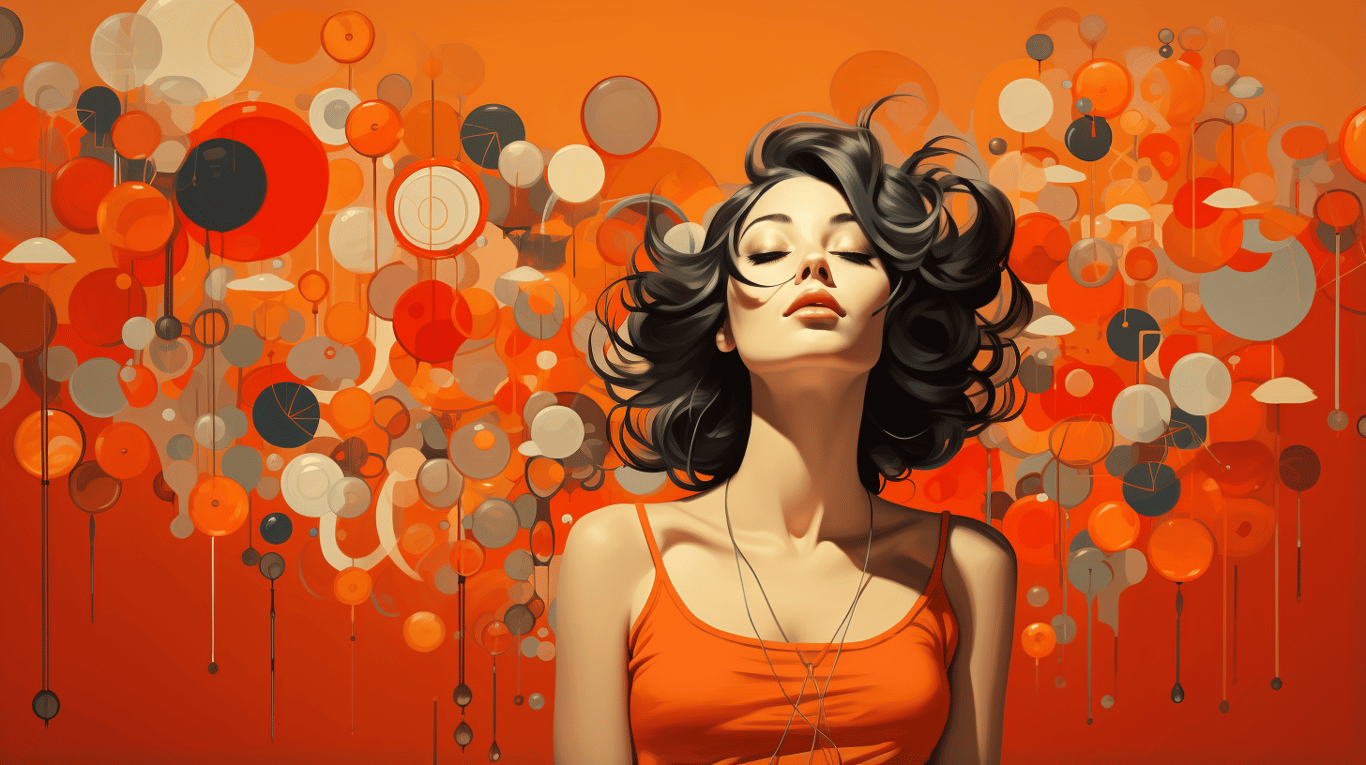 abstract image of a patient experiencing side effect