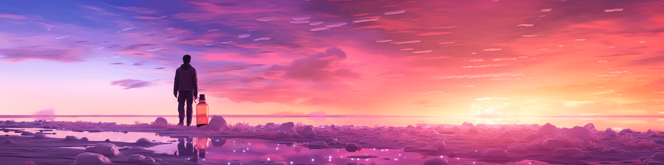 image of a doctor in a lab doing drug, clinical research