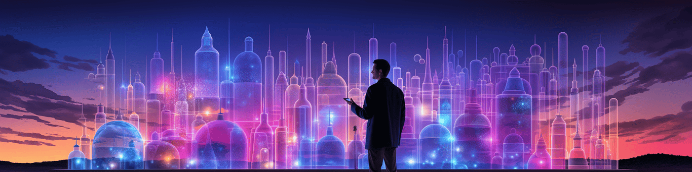 image of a doctor in a lab doing drug, clinical research