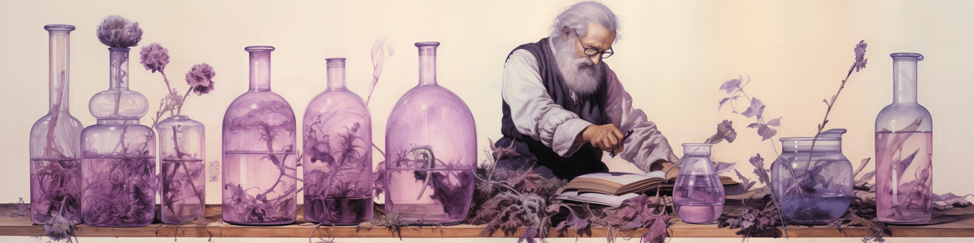 image of a doctor in a lab doing drug, clinical research