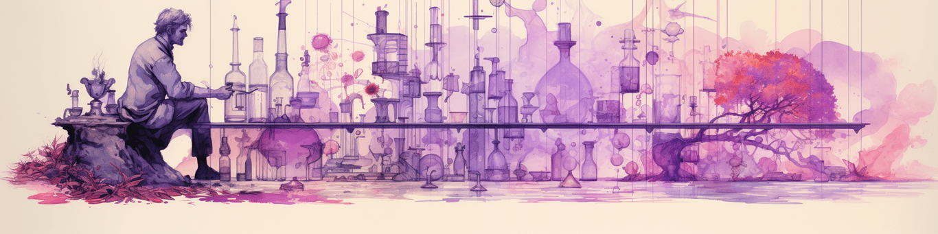 image of a doctor in a lab doing drug, clinical research