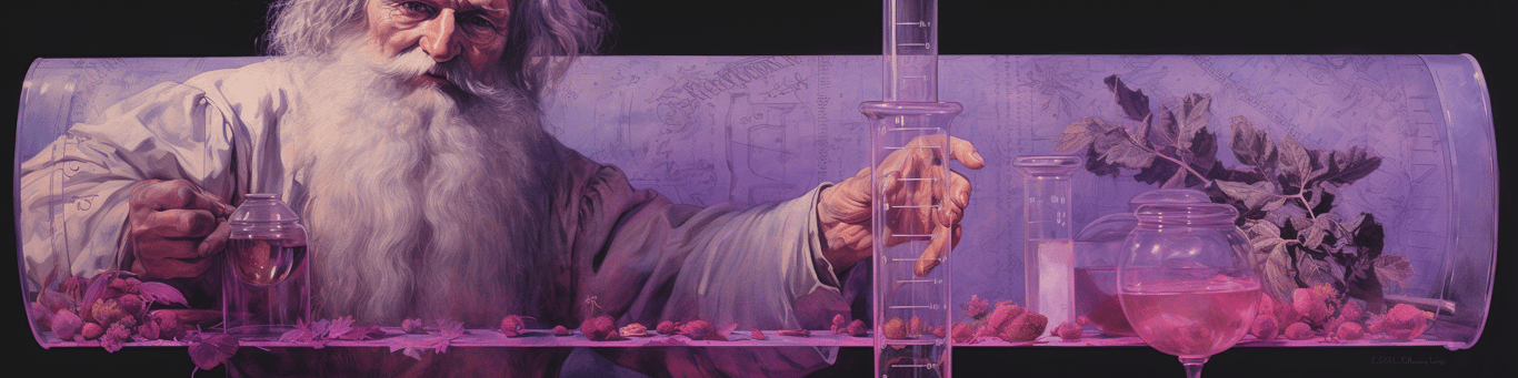 image of a doctor in a lab doing drug, clinical research