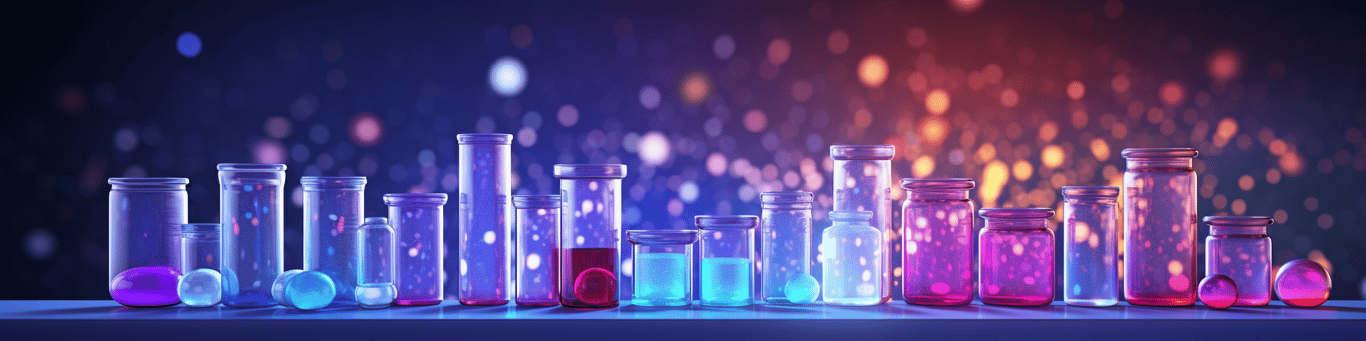 image of different drug pills on a surface