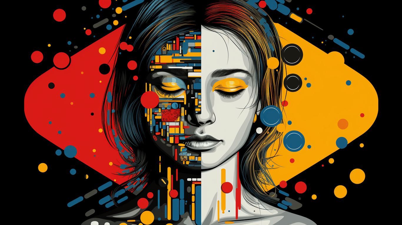 abstract image of a patient experiencing side effect