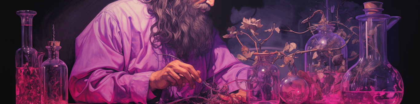 image of a doctor in a lab doing drug, clinical research