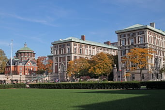 Image of Columbia University in New York, United States.