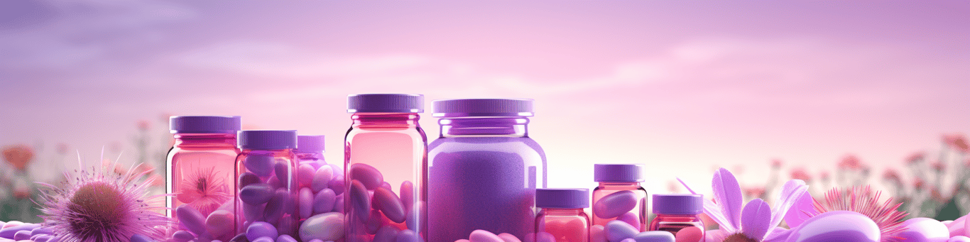 image of different drug pills on a surface