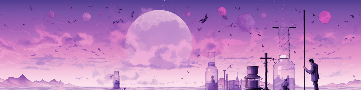 image of a doctor in a lab doing drug, clinical research