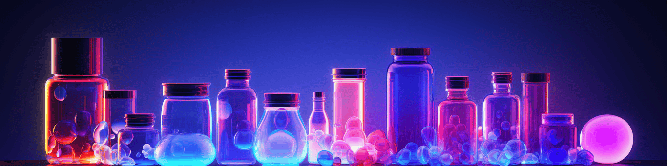 image of different drug pills on a surface