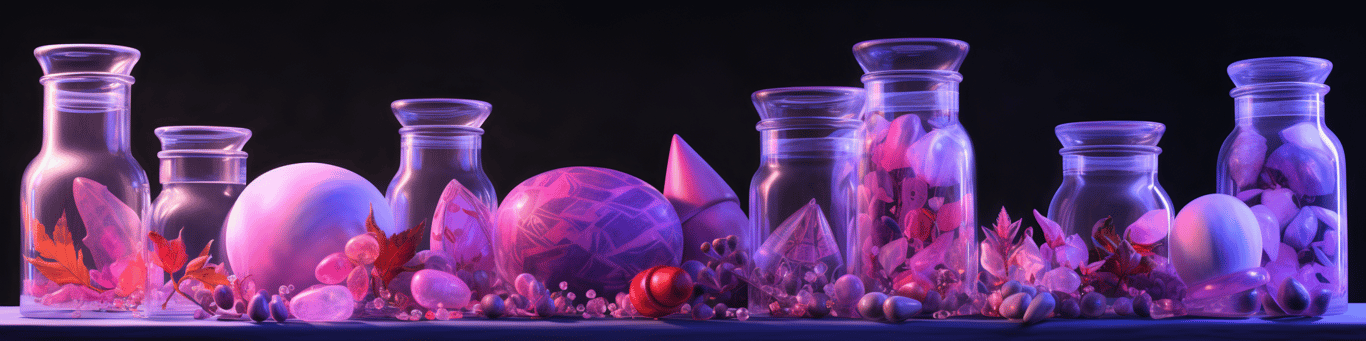 image of different drug pills on a surface