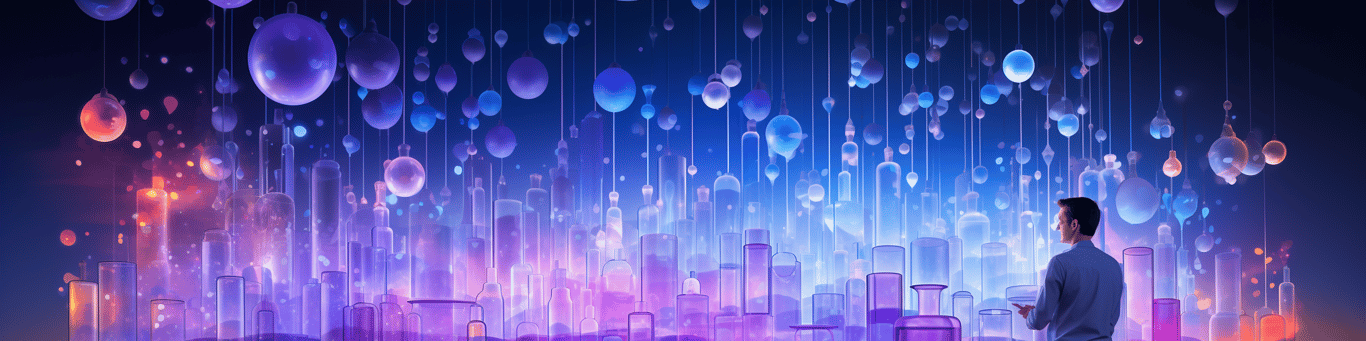 image of a doctor in a lab doing drug, clinical research