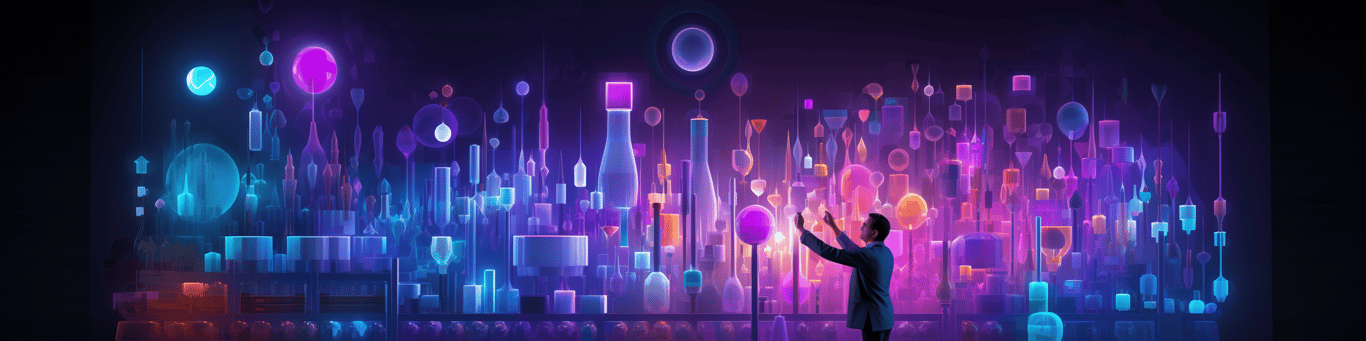 image of a doctor in a lab doing drug, clinical research