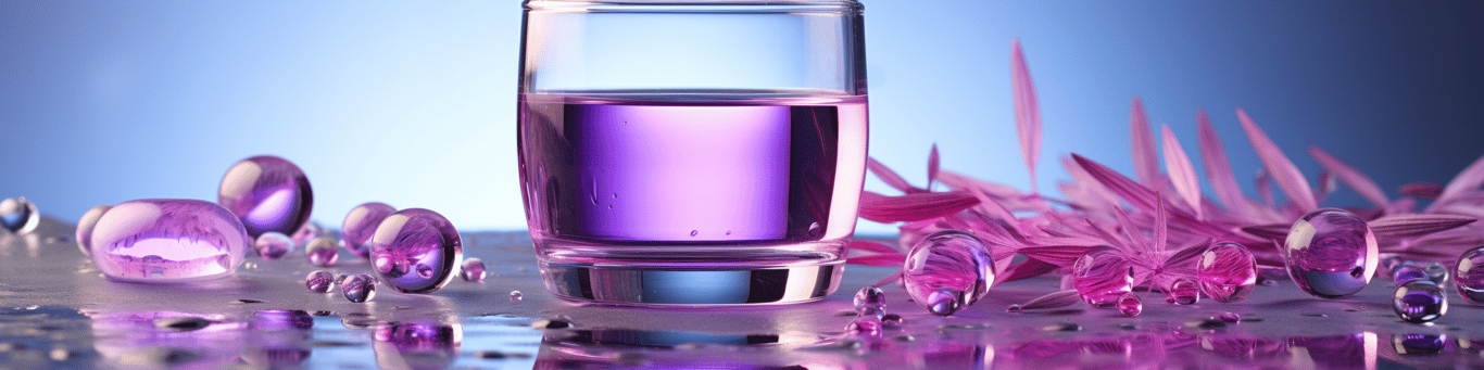 image of drug pills surrounding a glass of water symbolizing drug consumption