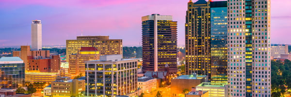 Image of Birmingham in Alabama.