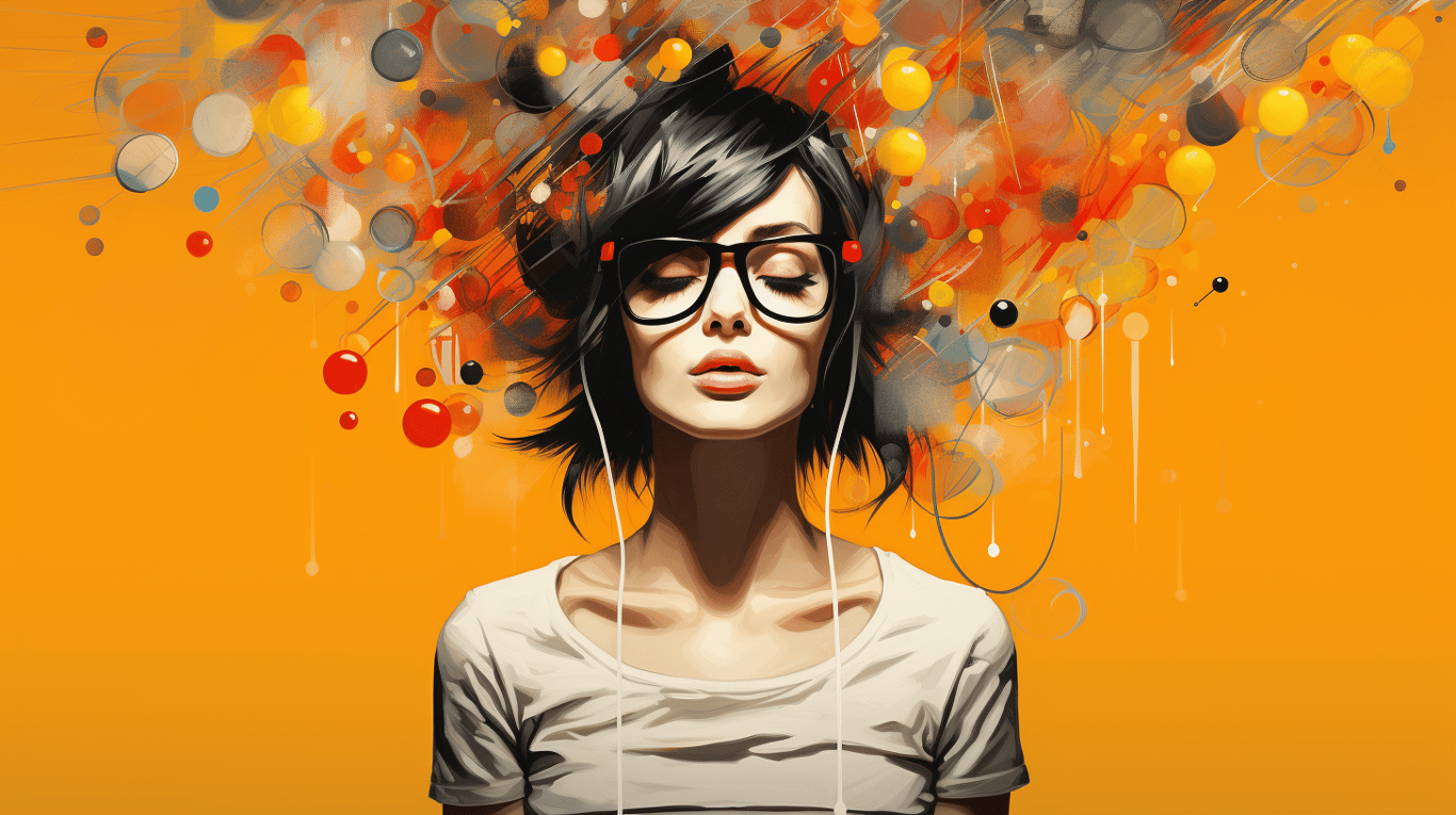 abstract image of a patient experiencing side effect