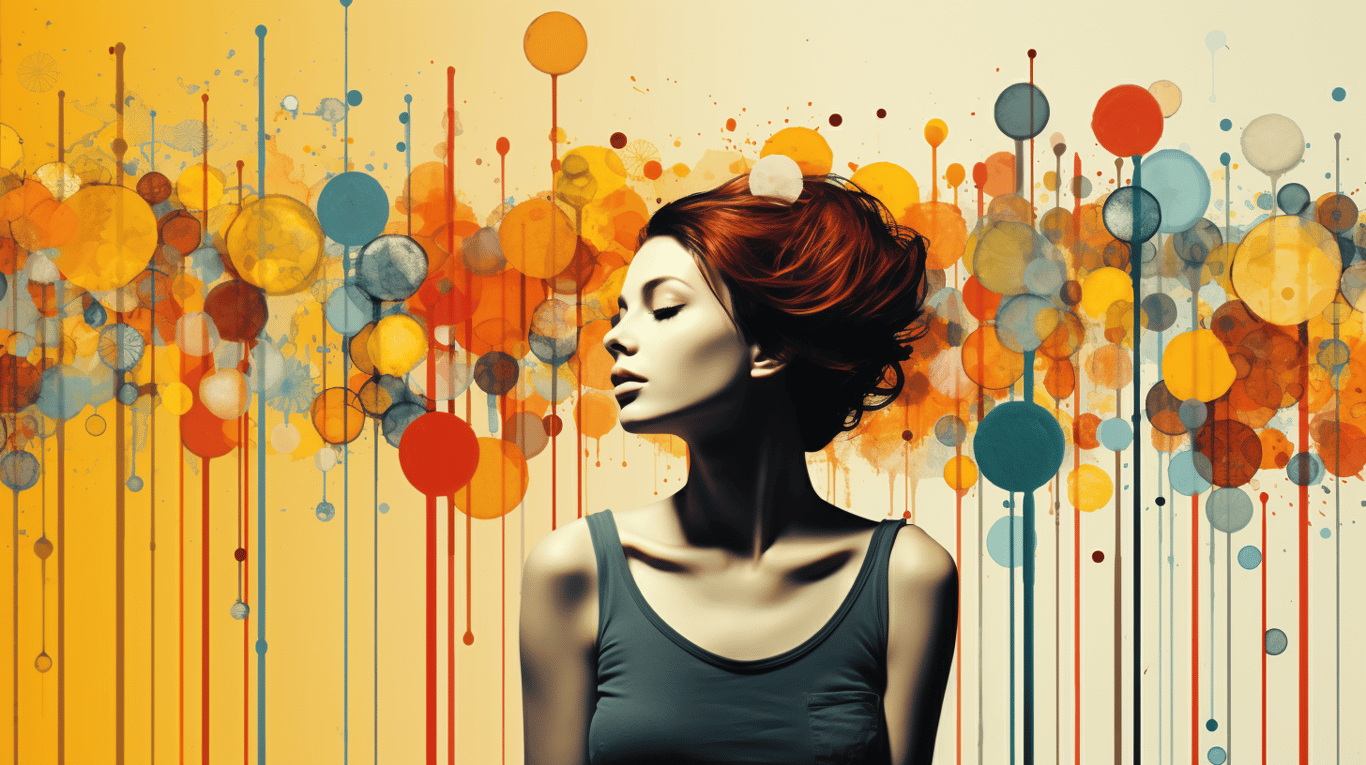 abstract image of a patient experiencing side effect