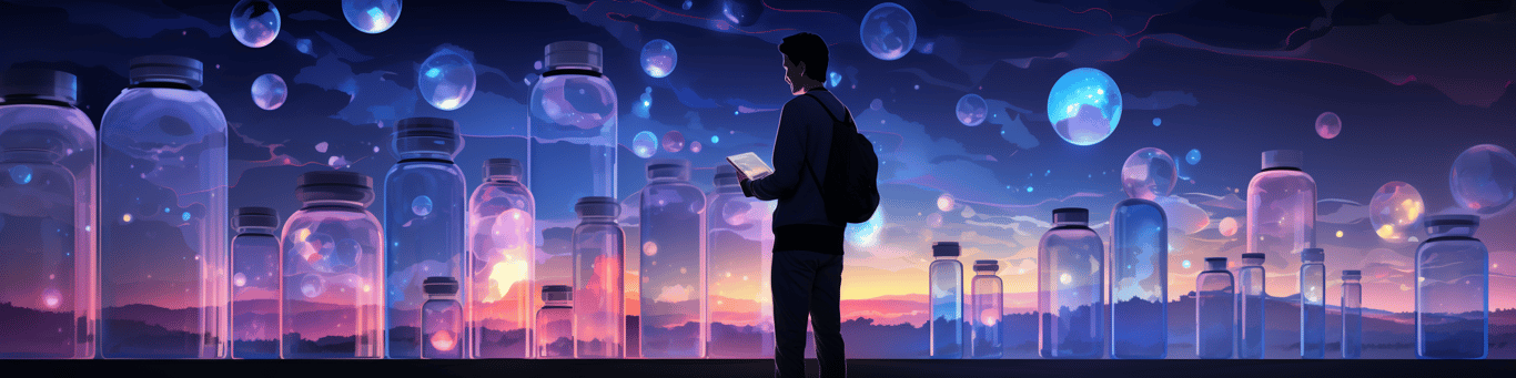 image of a doctor in a lab doing drug, clinical research