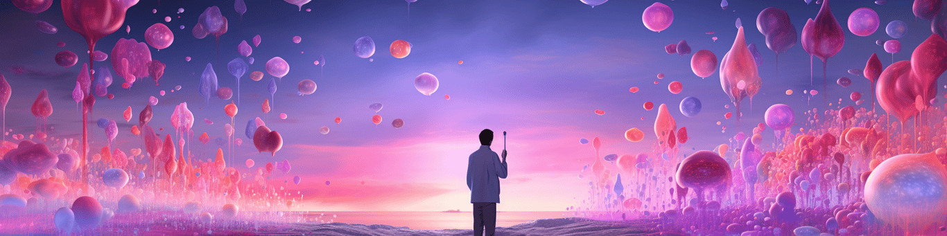 image of a doctor in a lab doing drug, clinical research