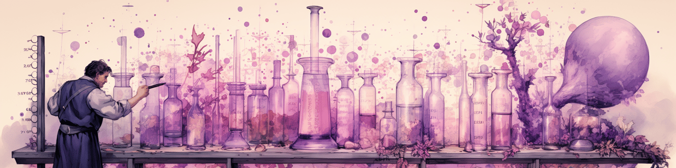 image of a doctor in a lab doing drug, clinical research