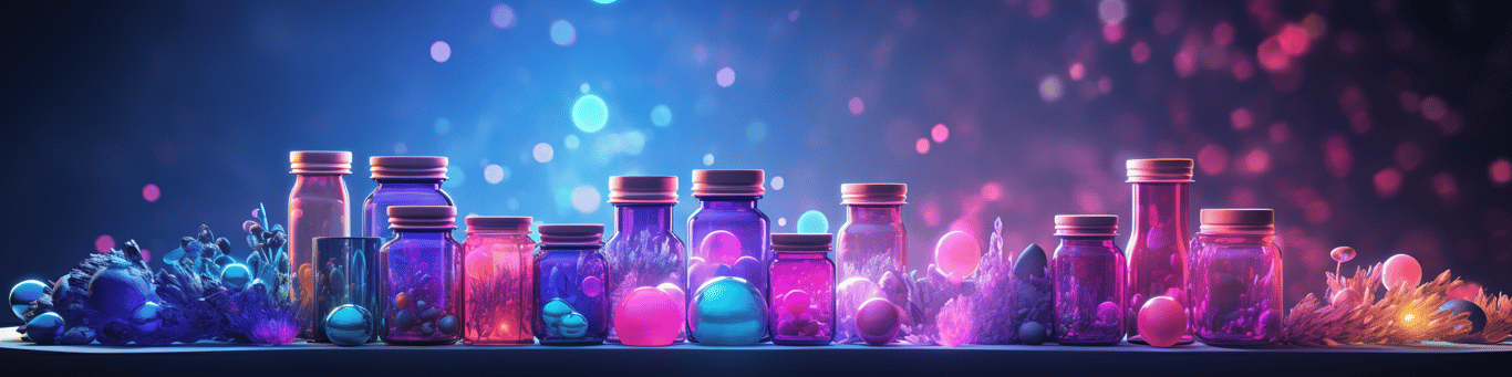 image of different drug pills on a surface