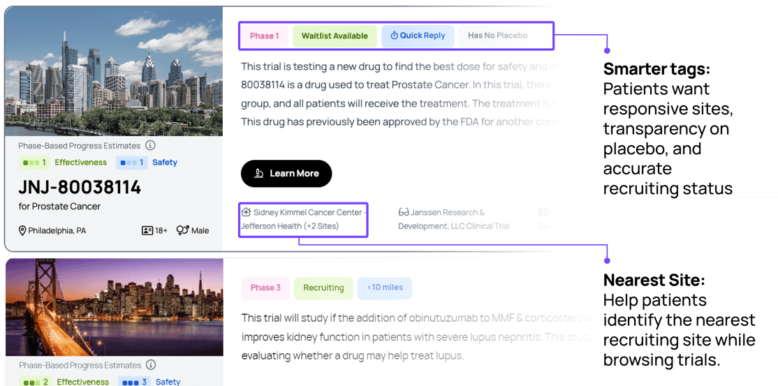 Power trial card details