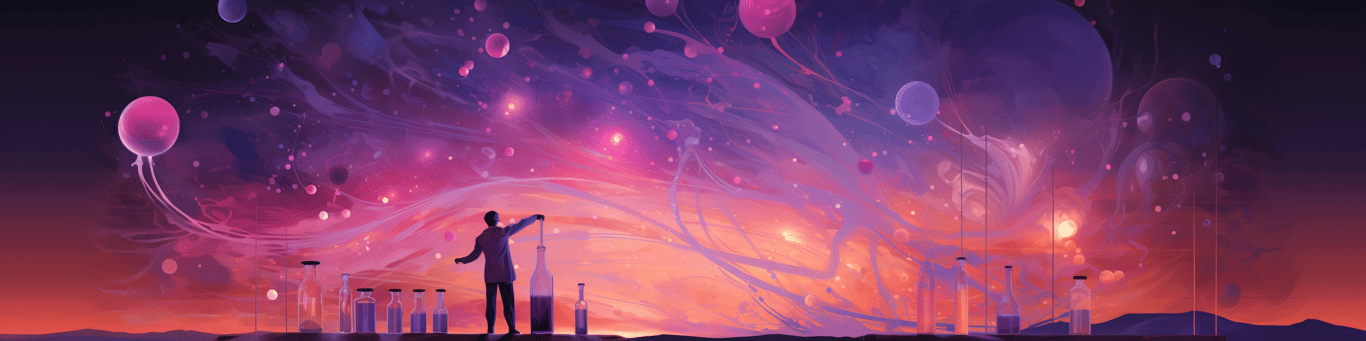 image of a doctor in a lab doing drug, clinical research