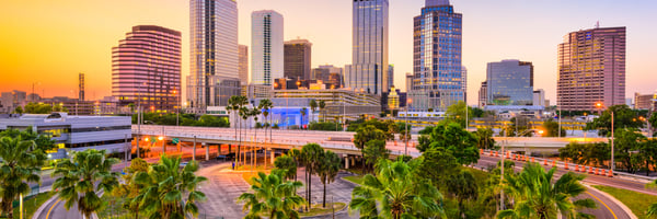 Image of Tampa in Florida.