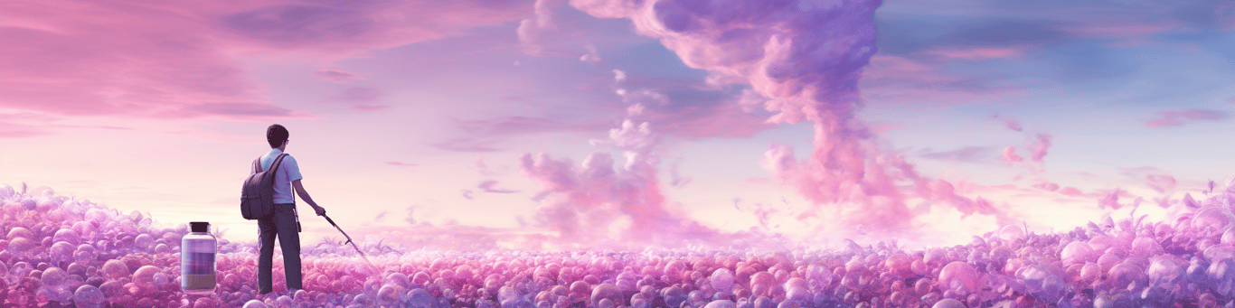 image of a doctor in a lab doing drug, clinical research