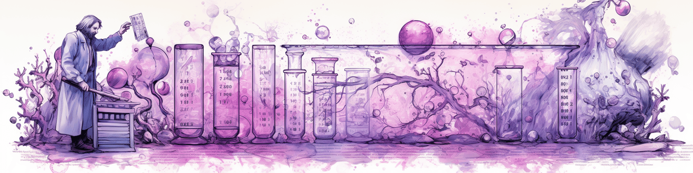 image of a doctor in a lab doing drug, clinical research