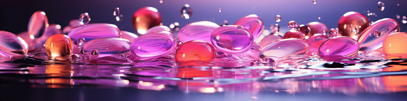 image of drug pills surrounding a glass of water symbolizing drug consumption