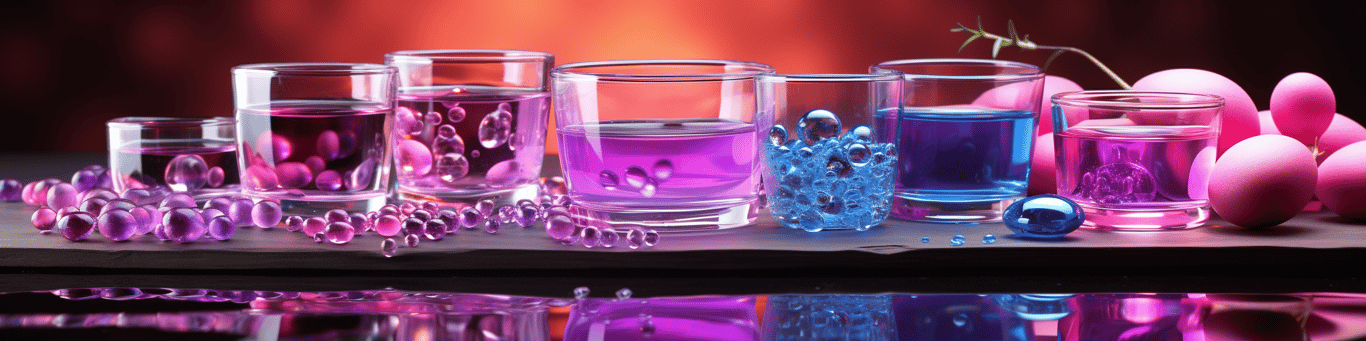 image of drug pills surrounding a glass of water symbolizing drug consumption